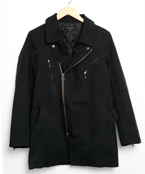 mtg.（モンタージュ）の「Riders Trench Coat（ブルゾン・メンズ・ブラック/カーキ・MEDIUM/LARGE/X-LARGE）」の3枚目の写真