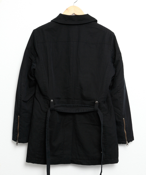 mtg.（モンタージュ）の「Riders Trench Coat（ブルゾン・メンズ・ブラック/カーキ・MEDIUM/LARGE/X-LARGE）」の5枚目の写真