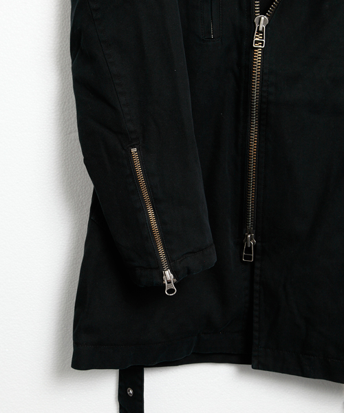 mtg.（モンタージュ）の「Riders Trench Coat（ブルゾン・メンズ・ブラック/カーキ・MEDIUM/LARGE/X-LARGE）」の7枚目の写真