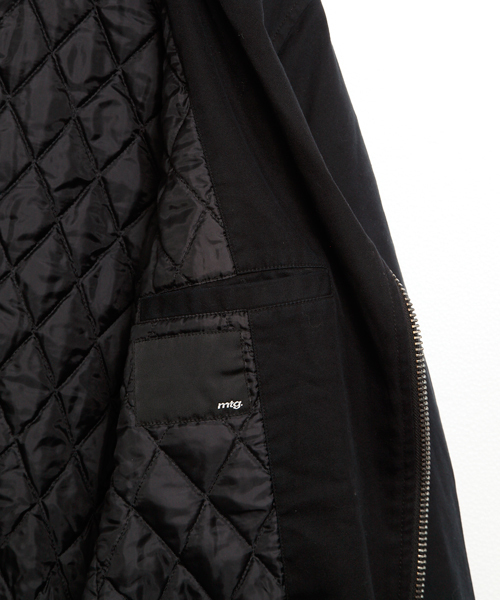 mtg.（モンタージュ）の「Riders Trench Coat（ブルゾン・メンズ・ブラック/カーキ・MEDIUM/LARGE/X-LARGE）」の9枚目の写真