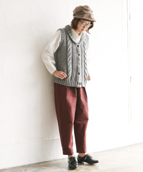 LBC（エルビーシー）の「1.5Gアクリルウールロービングベスト（ベスト・レディース・グレー/イエロー・M/L）」の12枚目の写真