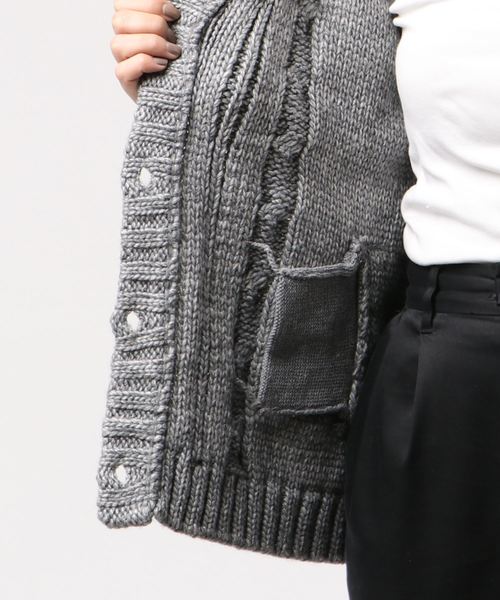 LBC（エルビーシー）の「1.5Gアクリルウールロービングベスト（ベスト・レディース・グレー/イエロー・M/L）」の5枚目の写真