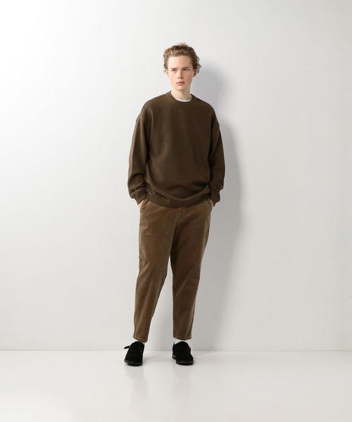 crepuscule（クレプスキュール）の「＜crepuscule＞ KANOKO CREW NECK KNIT/ニット □□（ニット/セーター・メンズ・ベージュ/ブラック/ブラウン・1/2）」の15枚目の写真