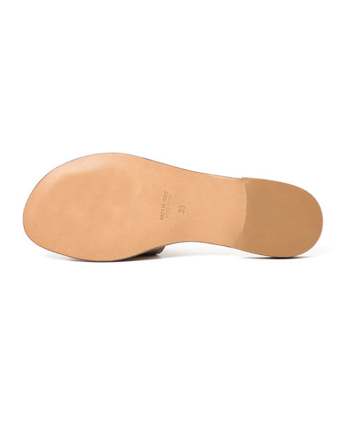 Ray BEAMS（レイビームス）の「FABIO RUSCONI / パイソン フラット サンダル（サンダル・レディース・その他・38/39/35/36/37）」の8枚目の写真