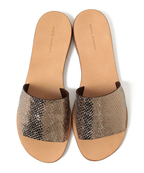 Ray BEAMS（レイビームス）の「FABIO RUSCONI / パイソン フラット サンダル（サンダル・レディース・その他・38/39/35/36/37）」の9枚目の写真