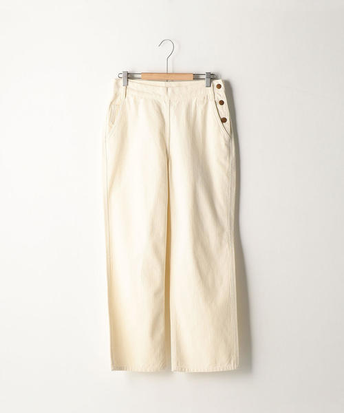 SMITH'S（スミス）の「SMITH（スミス）ハイライズパンツ（デニムパンツ・レディース・ネイビー/ホワイト・LARGE/MEDIUM/SMALL）」の9枚目の写真