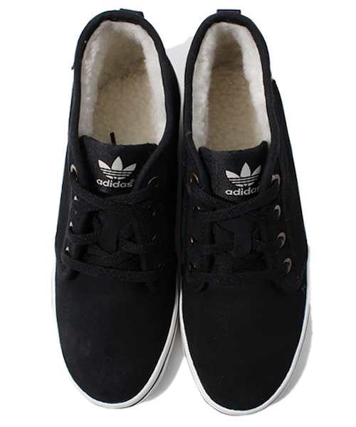 adidas Originals(アディダスオリジナルス)の「アディダス オリジナルス ハニー デザート シープスキン adidas Originals HONEY DESERT W G63023(スニーカー・レディース・ブラック・24cm)」の10枚目の写真