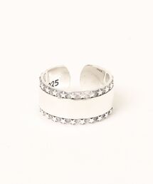 【blatto 925silver】925シルバー　 変形デザイン　リング　フリーサイズ
