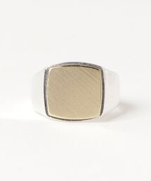 【blatto 925silver】925シルバー 変形デザイン リング フリーサイズ