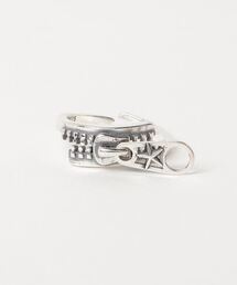 【blatto 925silver】925シルバー　 変形デザイン　リング　フリーサイズ