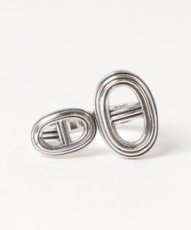 blatto | 【14 BURNER SELECT】925シルバー　 変形デザイン　リング　フリーサイズ(リング)