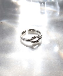 【blatto 925silver】925シルバー　 変形デザイン　リング　フリーサイズ