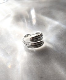 【blatto 925silver】925シルバー 変形デザイン リング フリーサイズ