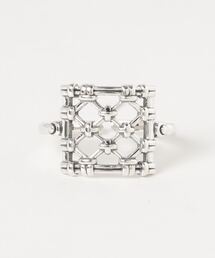 【blatto 925silver】925シルバー 変形デザイン リング フリーサイズ