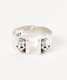 【blatto 925silver】925シルバー　 変形デザイン　リング　フリーサイズ
