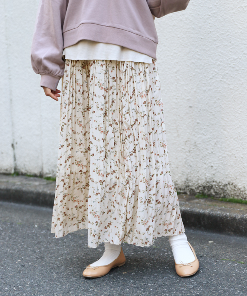 apres jour（アプレジュール）の「アソート消しプリーツスカート【ZOZOTOWN限定アイテム】（スカート・レディース・ブラック/アイボリー/その他/ピンクベージュ/ライトグリーン・フリー）」の2枚目の写真