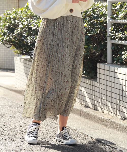 apres jour（アプレジュール）の「アソート消しプリーツスカート【ZOZOTOWN限定アイテム】（スカート・レディース・ブラック/アイボリー/その他/ピンクベージュ/ライトグリーン・フリー）」の6枚目の写真