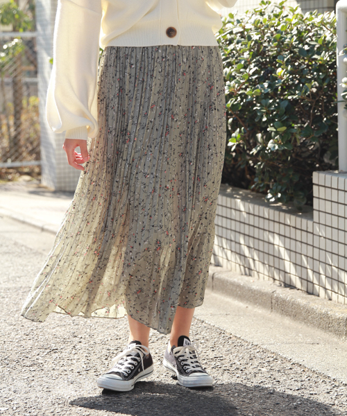 apres jour（アプレジュール）の「アソート消しプリーツスカート【ZOZOTOWN限定アイテム】（スカート・レディース・ブラック/アイボリー/その他/ピンクベージュ/ライトグリーン・フリー）」の7枚目の写真