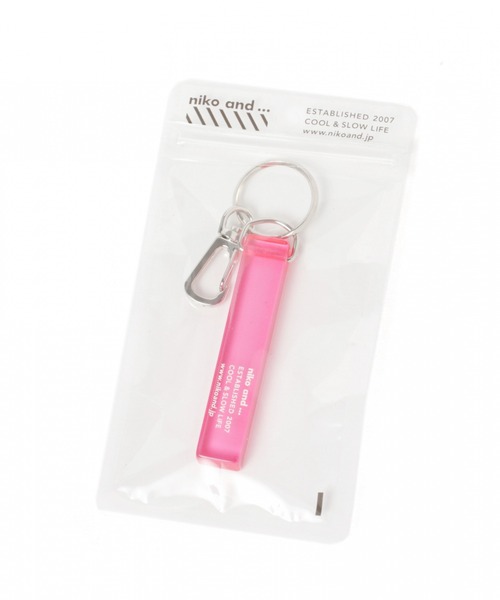niko and...(ニコアンド)の「オリジナルホテルキーリング(キーホルダー・レディース・ライトブルー/ブラウン/ピンク/セージグリーン/ライトイエロー/ホワイト/オレンジ/イエロー/ブルー・0)」の19枚目の写真