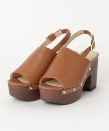 SpRay | スタッズ厚底サンダル(サンダル)