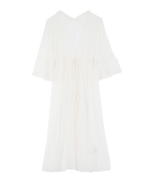 axes femme（アクシーズファム）の「ストライプレースガウン