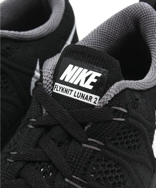 NIKE(ナイキ)の「ナイキ ウィメンズ フライニット ルナ2 WMNS NIKE FLYKNIT LUNAR2 620658-010(スニーカー・レディース・ブラック・23.5cm/23cm/24cm/24.5cm)」の6枚目の写真