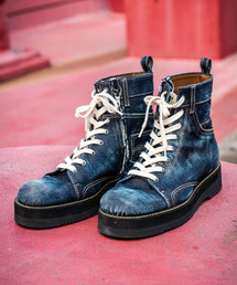 glamb | Slinky denim boots / スリンキーデニムブーツ(ブーツ)