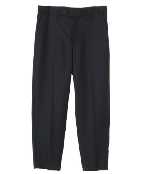 CLANE（クラネ）の「WOOL SLACKS（スラックス・メンズ・ブラック/ブラウン・1/2）」の2枚目の写真