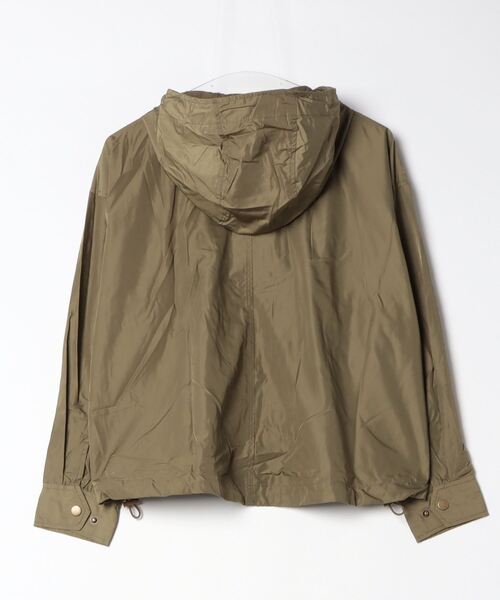 STYLEBLOCK（スタイルブロック）の「高密度タフタミリタリージャケット（ミリタリージャケット・レディース・ブラック/ベージュ/ネイビー/カーキ・M）」の6枚目の写真