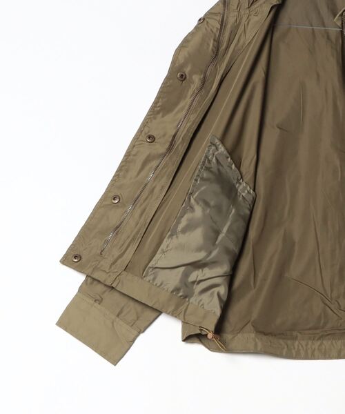 STYLEBLOCK（スタイルブロック）の「高密度タフタミリタリージャケット（ミリタリージャケット・レディース・ブラック/ベージュ/ネイビー/カーキ・M）」の7枚目の写真