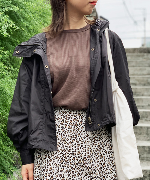 STYLEBLOCK（スタイルブロック）の「高密度タフタミリタリージャケット（ミリタリージャケット・レディース・ブラック/ベージュ/ネイビー/カーキ・M）」の2枚目の写真