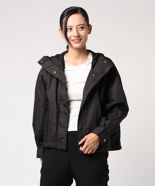 STYLEBLOCK（スタイルブロック）の「高密度タフタミリタリージャケット（ミリタリージャケット・レディース・ブラック/ベージュ/ネイビー/カーキ・M）」の8枚目の写真