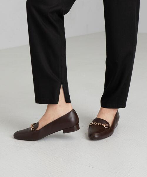 green label relaxing(グリーンレーベルリラクシング)の「◆CFC T/R ドロスト タック テーパード パンツ(その他パンツ・レディース・ブラック/ライム/ライトグレー/ピンク/ベージュ・40/42/34/44/36/38)」の15枚目の写真