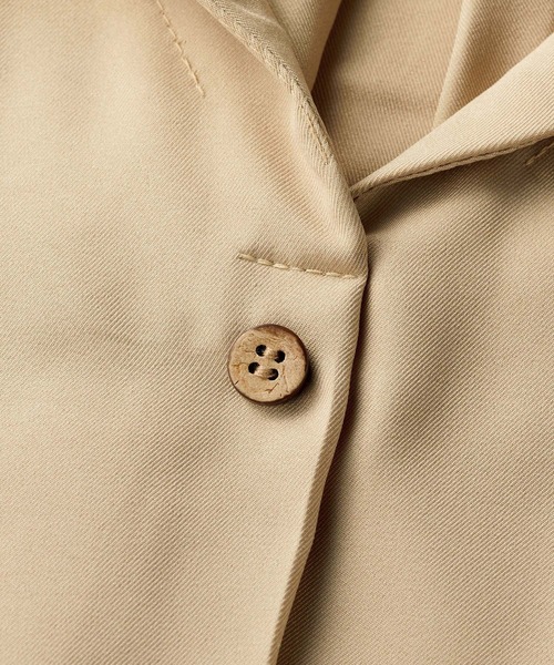 GeeRA（ジーラ）の「開衿シャツワンピース（シャツワンピース・レディース・ネイビー/その他/ベージュ・X-LARGE/XX-LARGE/MEDIUM/LARGE）」の6枚目の写真