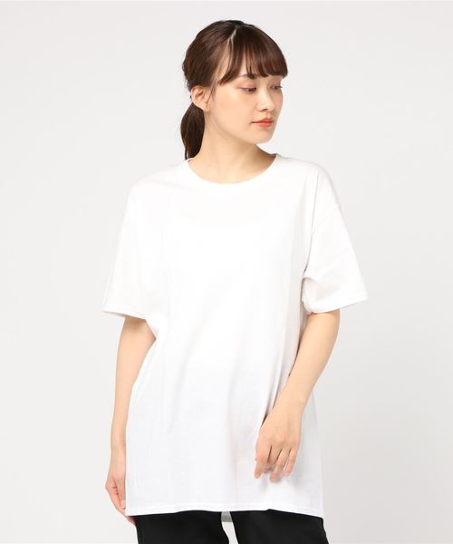 LEGENDA(レジェンダ)の「レジェンダ ベーシック クルーネックTシャツ / LEGENDA Basic Crew Neck T-Shirt(Tシャツ/カットソー・レディース・ブラック/ホワイト・S/M)」の3枚目の写真