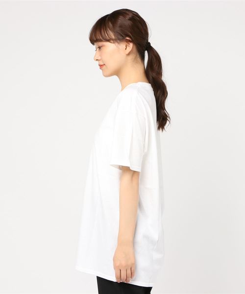 LEGENDA(レジェンダ)の「レジェンダ ベーシック クルーネックTシャツ / LEGENDA Basic Crew Neck T-Shirt(Tシャツ/カットソー・レディース・ブラック/ホワイト・S/M)」の4枚目の写真