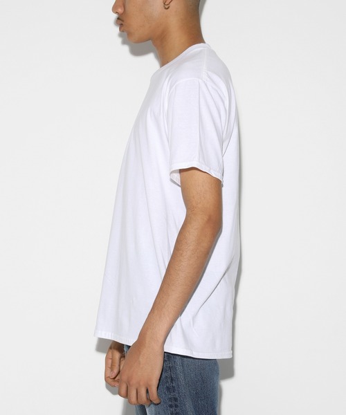 LEGENDA(レジェンダ)の「レジェンダ ベーシック クルーネックTシャツ / LEGENDA Basic Crew Neck T-Shirt(Tシャツ/カットソー・レディース・ブラック/ホワイト・S/M)」の7枚目の写真