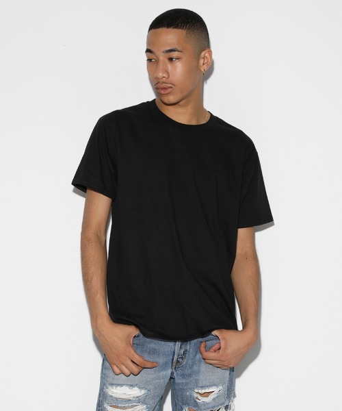 LEGENDA(レジェンダ)の「レジェンダ ベーシック クルーネックTシャツ / LEGENDA Basic Crew Neck T-Shirt(Tシャツ/カットソー・レディース・ブラック/ホワイト・S/M)」の12枚目の写真