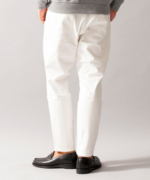 BEAUTY&YOUTH UNITED ARROWS（ビューティーアンドユースユナイテッドアローズ）の「BY ∴ デニム スラウチ テーパード 5ポケット パンツ ◆（デニムパンツ・メンズ・オフホワイト/ネイビー/ロイヤルブルー・MEDIUM/X-LARGE/LARGE/SMALL）」の7枚目の写真