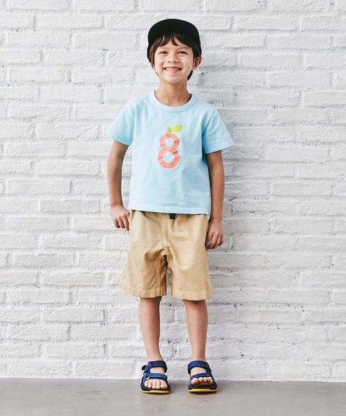 Gramicci(グラミチ)の「【キッズ】〔別注〕GRAMICCI(グラミチ) G-ショーツ(その他パンツ・キッズ・パープル/ダークグレー/ベージュ/ライム・110cm/120cm/130cm)」の13枚目の写真