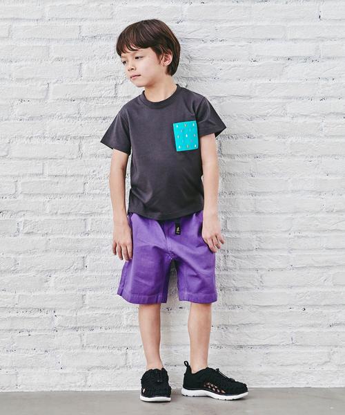 Gramicci(グラミチ)の「【キッズ】〔別注〕GRAMICCI(グラミチ) G-ショーツ(その他パンツ・キッズ・パープル/ダークグレー/ベージュ/ライム・110cm/120cm/130cm)」の15枚目の写真