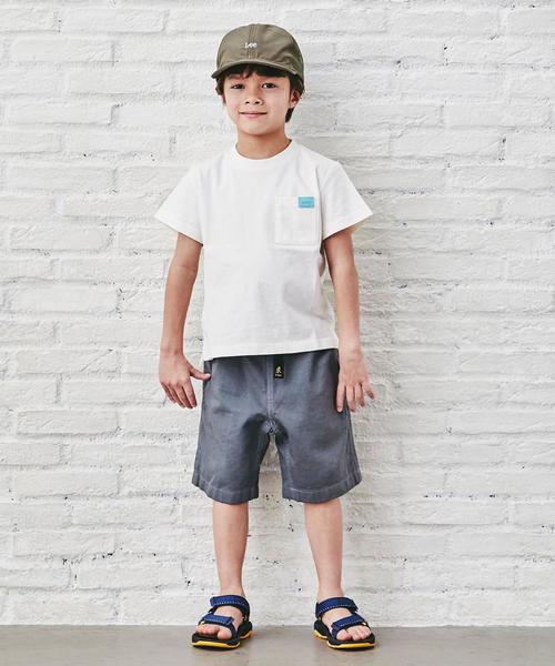 Gramicci(グラミチ)の「【キッズ】〔別注〕GRAMICCI(グラミチ) G-ショーツ(その他パンツ・キッズ・パープル/ダークグレー/ベージュ/ライム・110cm/120cm/130cm)」の16枚目の写真