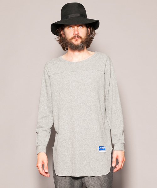 MONKEY TIME（モンキータイム）の「MT ∴ 40サーマル ロング Tシャツ（Tシャツ/カットソー・メンズ・ホワイト/ブラック/ライトグレー・MEDIUM/SMALL/LARGE）」の4枚目の写真