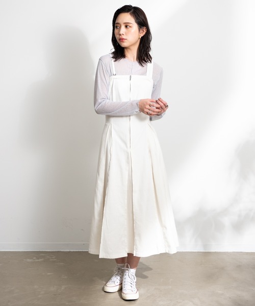 Aunt Marie's（アントマリーズ）の「ソフトシアーメローデザイントップス / AUNT MARIE'S（Tシャツ/カットソー・レディース・ライトグレー/ブラック/ナチュラル・FREE）」の18枚目の写真