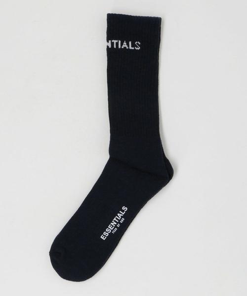 BEAUTY&YOUTH UNITED ARROWS（ビューティーアンドユースユナイテッドアローズ）の「＜FEAR OF GOD ESSENTIALS＞ SOCKS/ソックス □□（ソックス/靴下・メンズ・ライトグレー/ブラック/グレー/オフホワイト/ベージュ・FREE）」の2枚目の写真