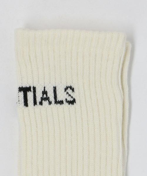 BEAUTY&YOUTH UNITED ARROWS（ビューティーアンドユースユナイテッドアローズ）の「＜FEAR OF GOD ESSENTIALS＞ SOCKS/ソックス □□（ソックス/靴下・メンズ・ライトグレー/ブラック/グレー/オフホワイト/ベージュ・FREE）」の9枚目の写真
