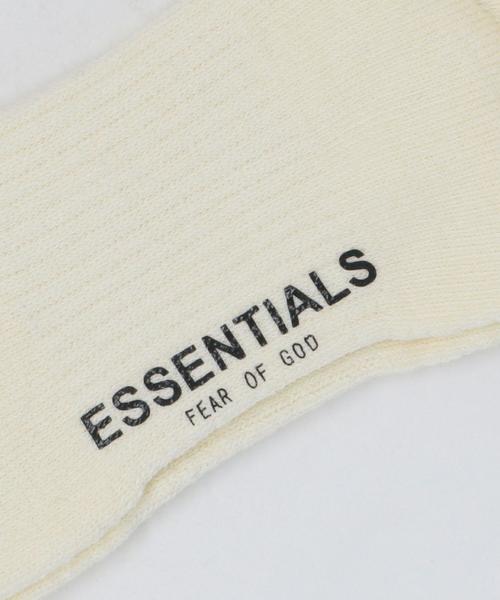 BEAUTY&YOUTH UNITED ARROWS（ビューティーアンドユースユナイテッドアローズ）の「＜FEAR OF GOD ESSENTIALS＞ SOCKS/ソックス □□（ソックス/靴下・メンズ・ライトグレー/ブラック/グレー/オフホワイト/ベージュ・FREE）」の11枚目の写真