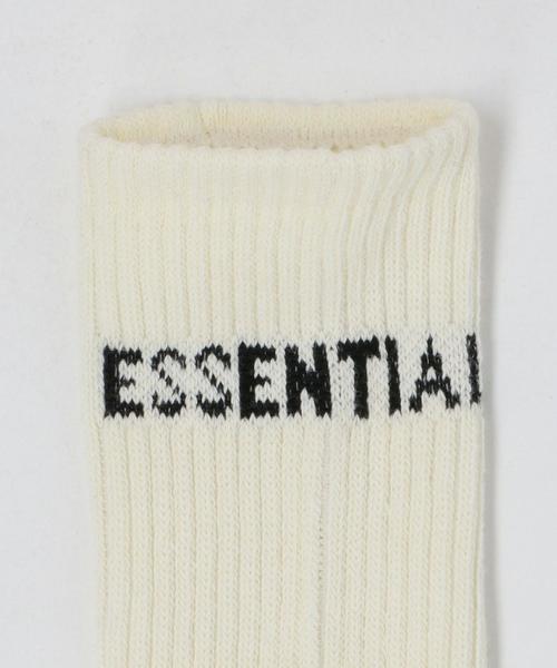 BEAUTY&YOUTH UNITED ARROWS（ビューティーアンドユースユナイテッドアローズ）の「＜FEAR OF GOD ESSENTIALS＞ SOCKS/ソックス □□（ソックス/靴下・メンズ・ライトグレー/ブラック/グレー/オフホワイト/ベージュ・FREE）」の7枚目の写真