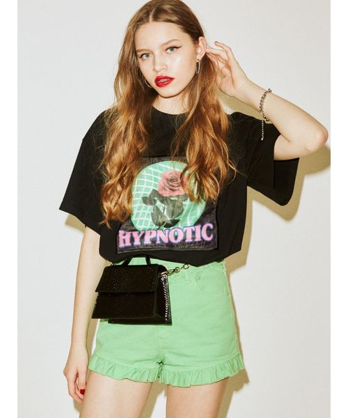 jouetie（ジュエティ）の「マルチWAYミニBAG（ショルダーバッグ・レディース・オフホワイト/ブラック/ピンク・FREE）」の5枚目の写真