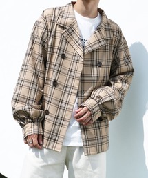 PairPair | ダブルボタンチェックシャツ(シャツ/ブラウス)